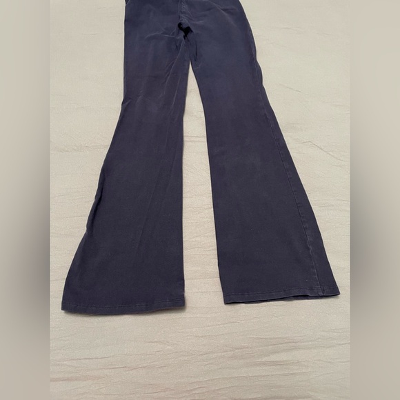 Gap flare leggings navy blue uniform colour Girls size large size 10 - Picture 3 of 5